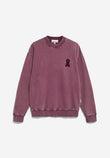 Sweatshirt FAALOS GMT DYE crushed berry washed | ARMEDANGELS