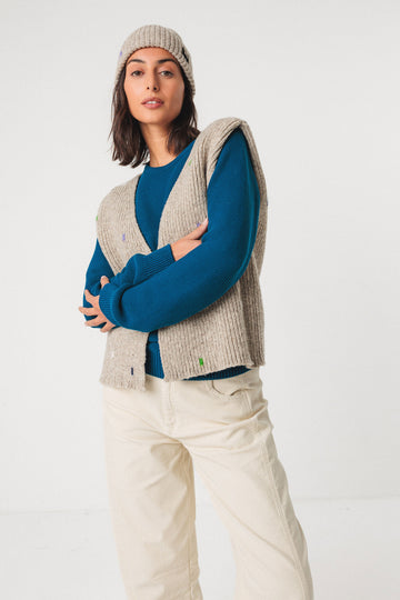 GOIATZ SWEATER cream | SKFK