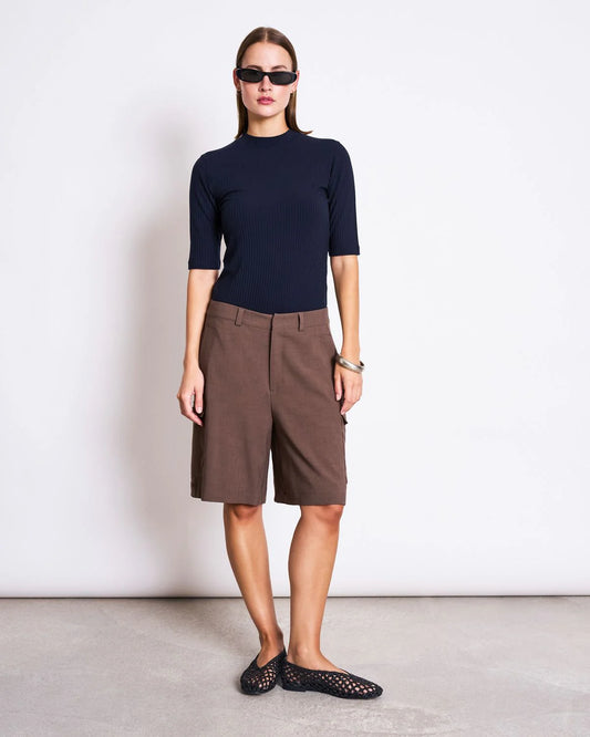 T-Shirt NINA Rib nightfall | Jan ´n June