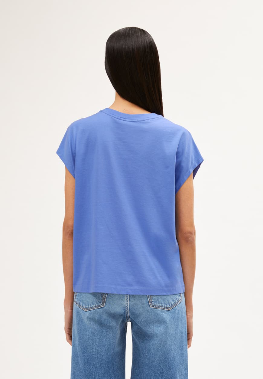 T-Shirt INAARA blue bloom | ARMEDANGELS