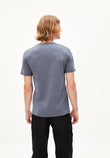 T-Shirt JAAMES CLASSIC used navy| ARMEDANGELS