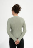 Knit Jumper NAMARI green clay | MELAWEAR