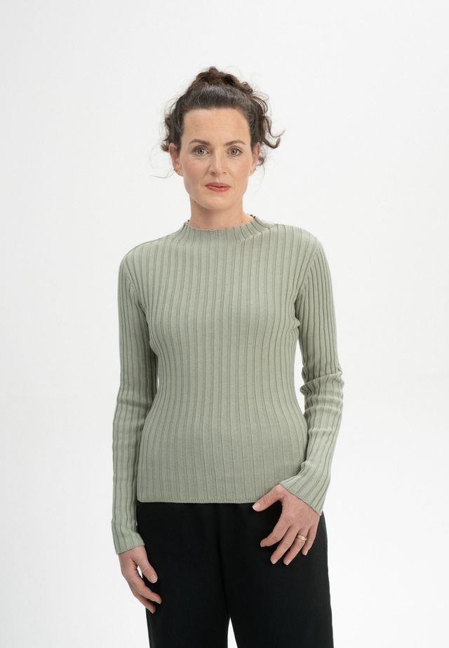 Knit Jumper NAMARI green clay | MELAWEAR