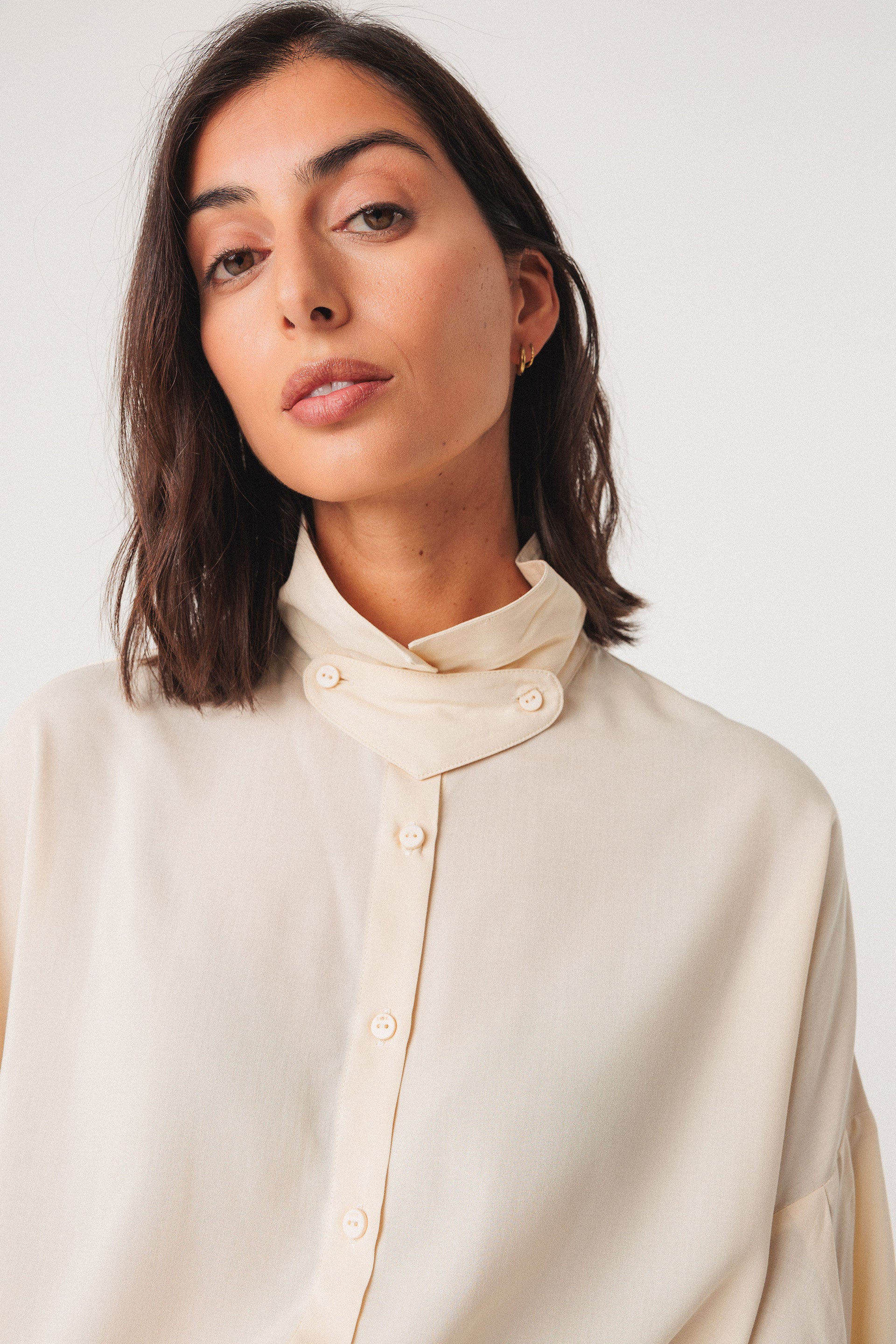 LONE SHIRT cream | SKFK