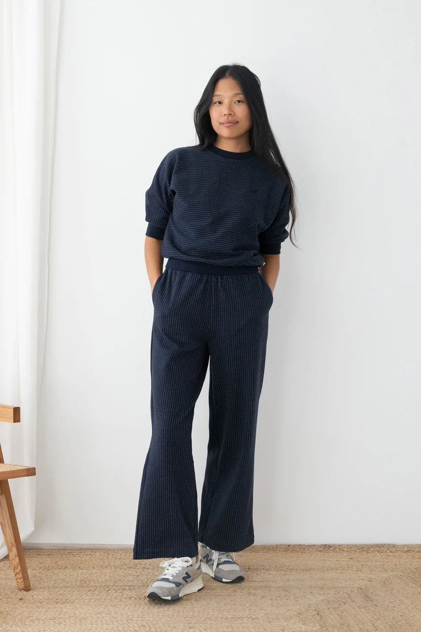 Hose MAIPO DIPLOMATIC NAVY STRIPES | TWOTHIRDS