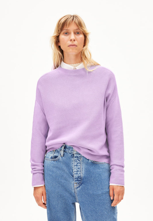 Pullover MERINAA LINKS LINKS smart lilac | ARMEDANGELS