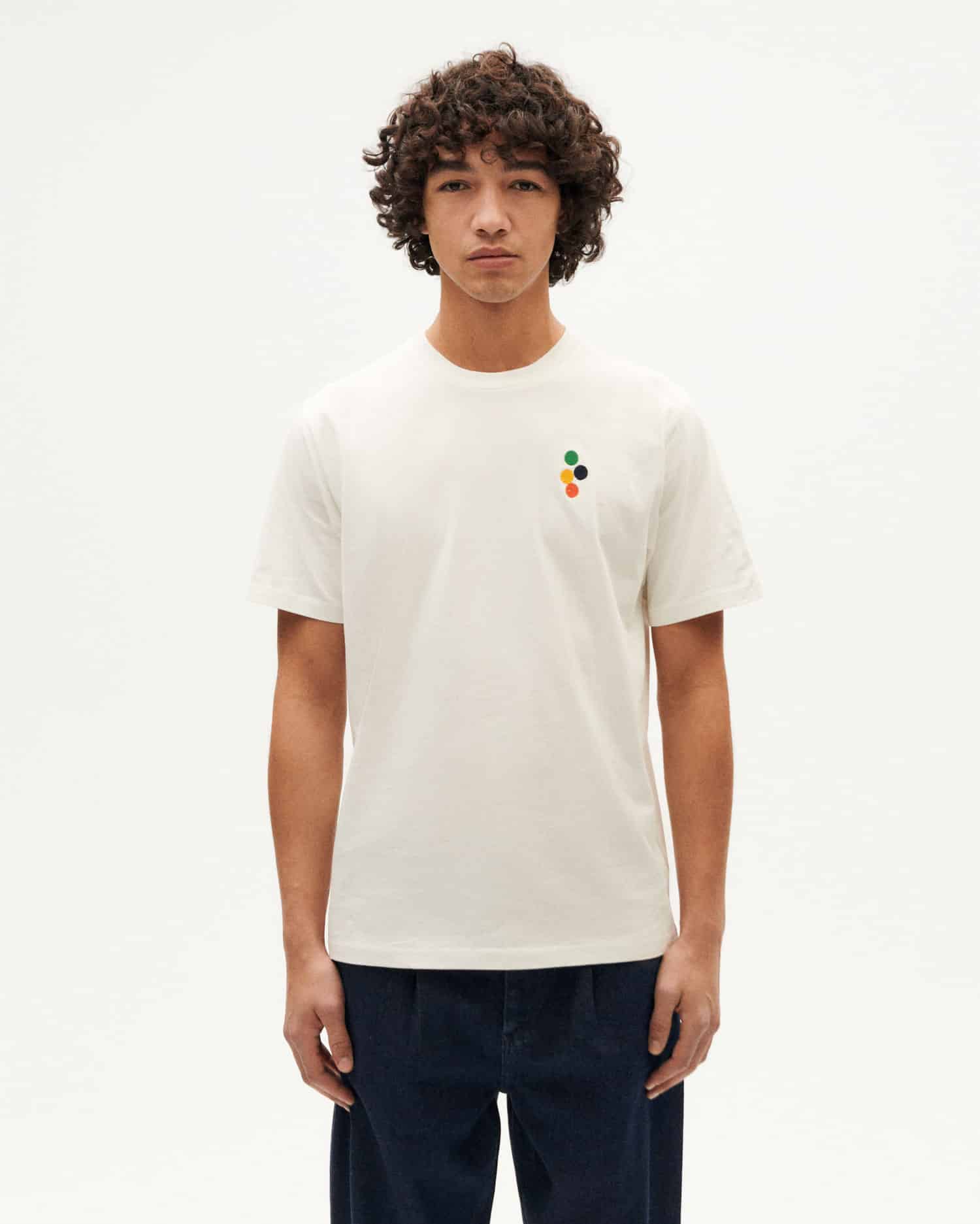 BUBBLES WHITE T-SHIRT | THINKING MU