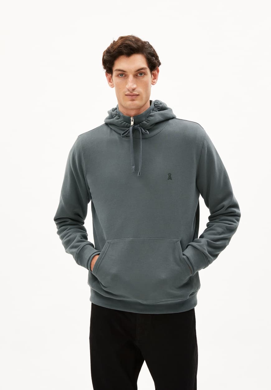 Hoodie PAARLO COMFORT space steel | ARMEDANGELS