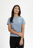 T-Shirt KHIRA dusk blue | MELAWEAR