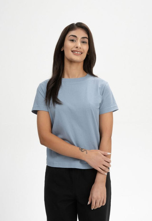 T-Shirt KHIRA dusk blue | MELAWEAR