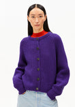 Strick Cardigan SELMAA indigo lilac | ARMEDANGELS