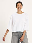 Oversizeshirt GOTS white | LANIUS
