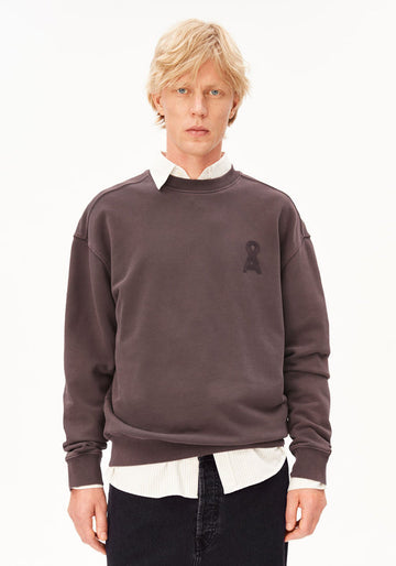 ICONIC Å GMT DYE SWEATSHIRT claystone washed | ARMEDANGELS