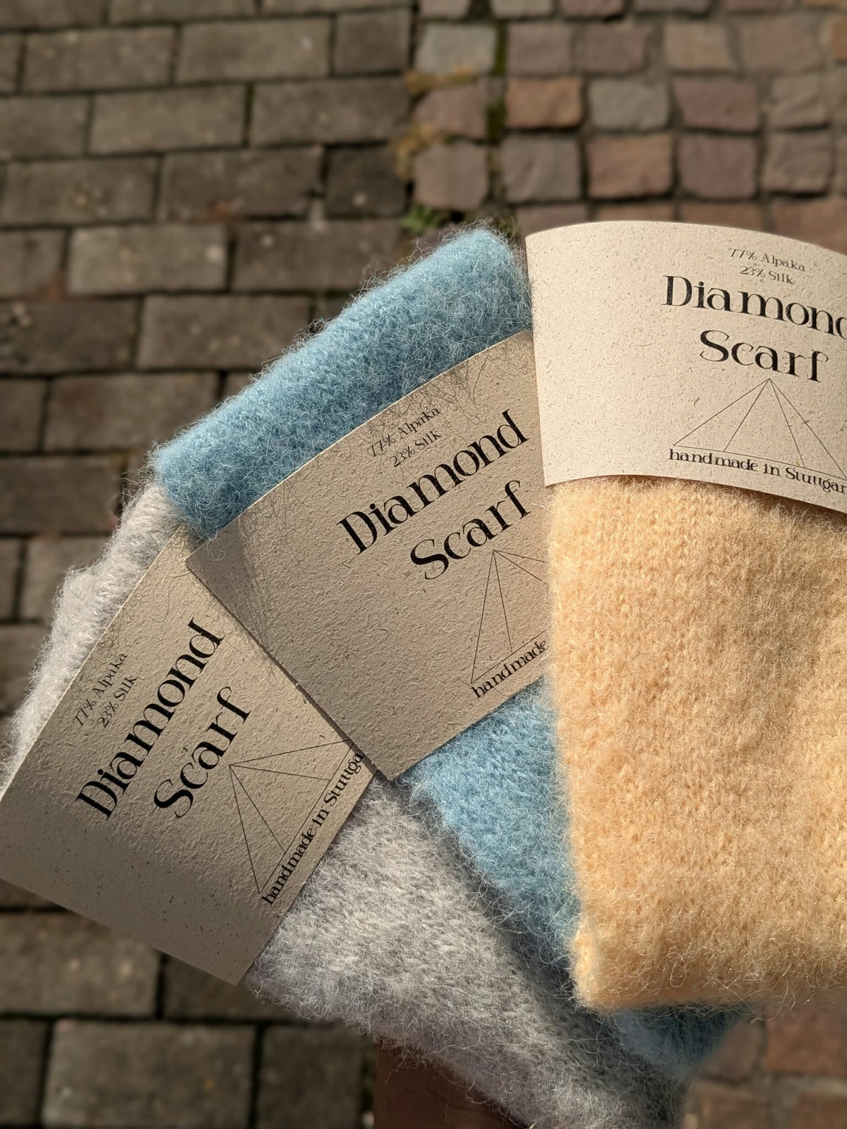 Mini Schals Alpaka /Seide div. Varianten | H51 Design