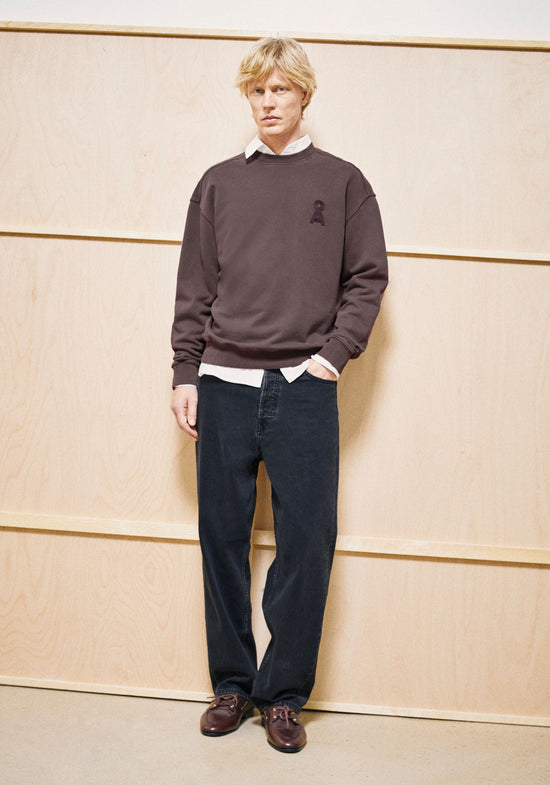 ICONIC Å GMT DYE SWEATSHIRT claystone washed | ARMEDANGELS