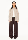 STRIPE LOOSE SHIRT BLOUSE oatmilk-claystone | ARMEDANGELS