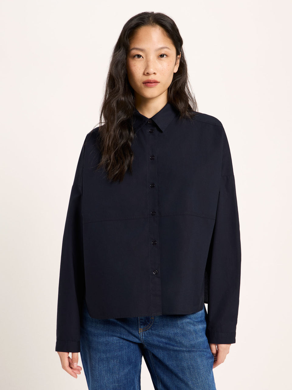 Hemdbluse midnight | LANIUS
