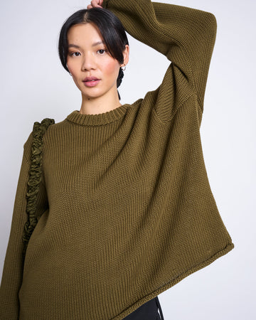 JUMPER SONA woody olive | JAN ´N JUNE