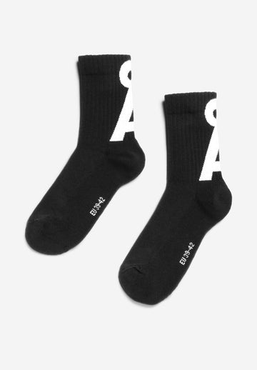 Socken SAAMUS SHORT black | ARMEDANGELS