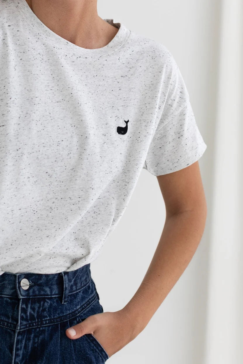 T-Shirt SEPANGGAR WHITE NEPS | TWOTHIRDS