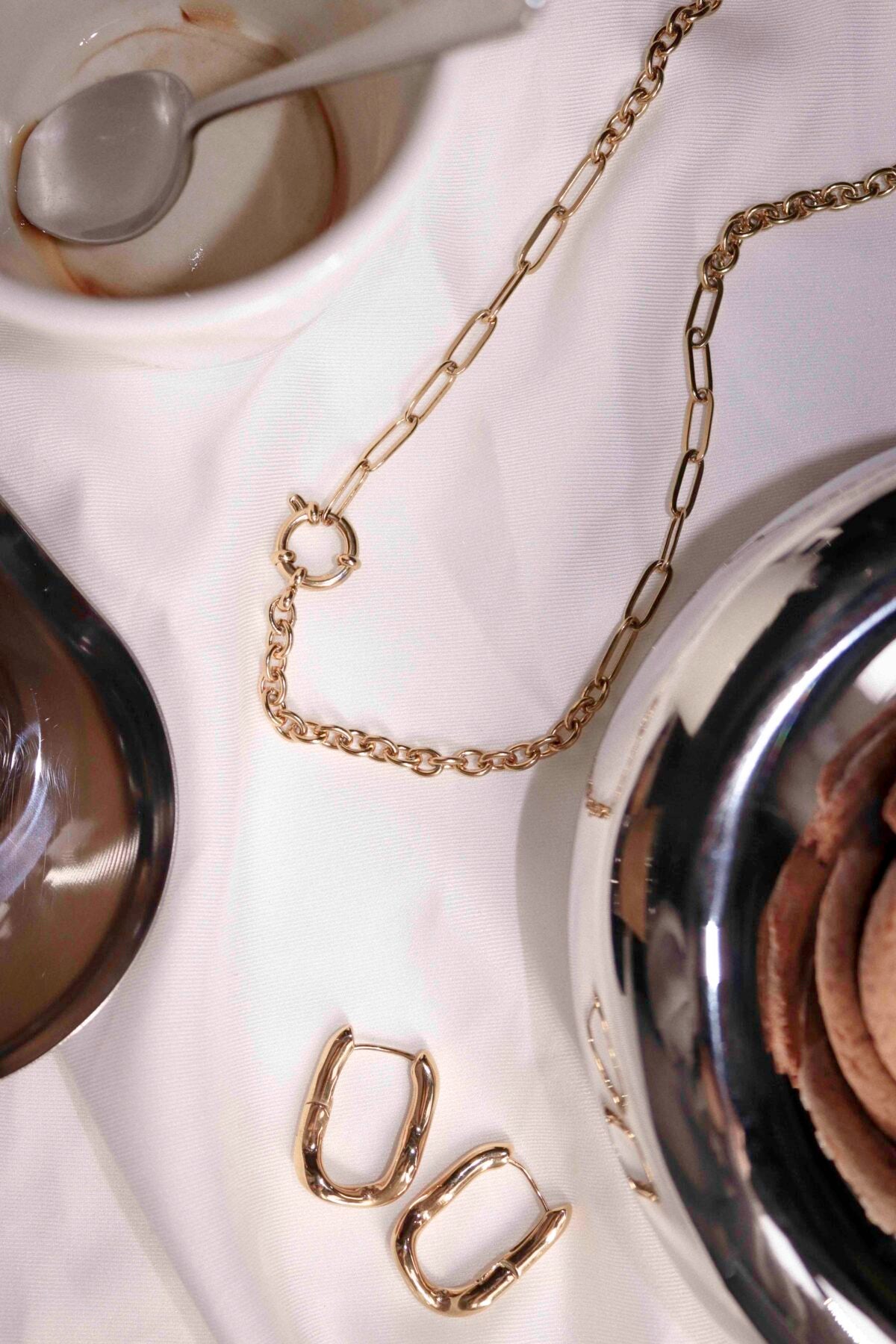 SEQ NECKLACE Stainless Steel | KLIMBIM