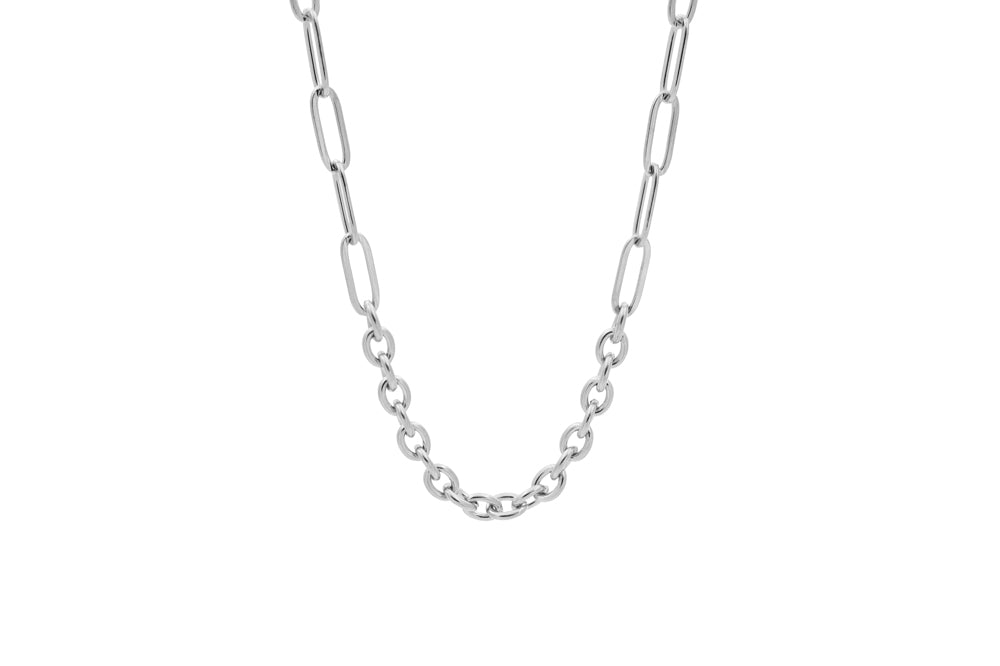 SEQ NECKLACE Stainless Steel | KLIMBIM