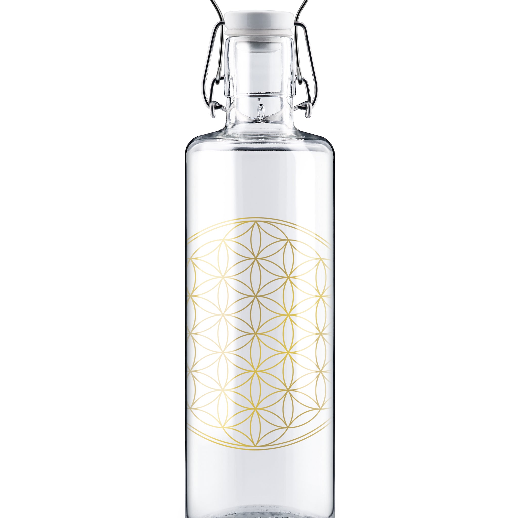 Trinkflasche Glas 1,0 l div. Designs | soulbottles