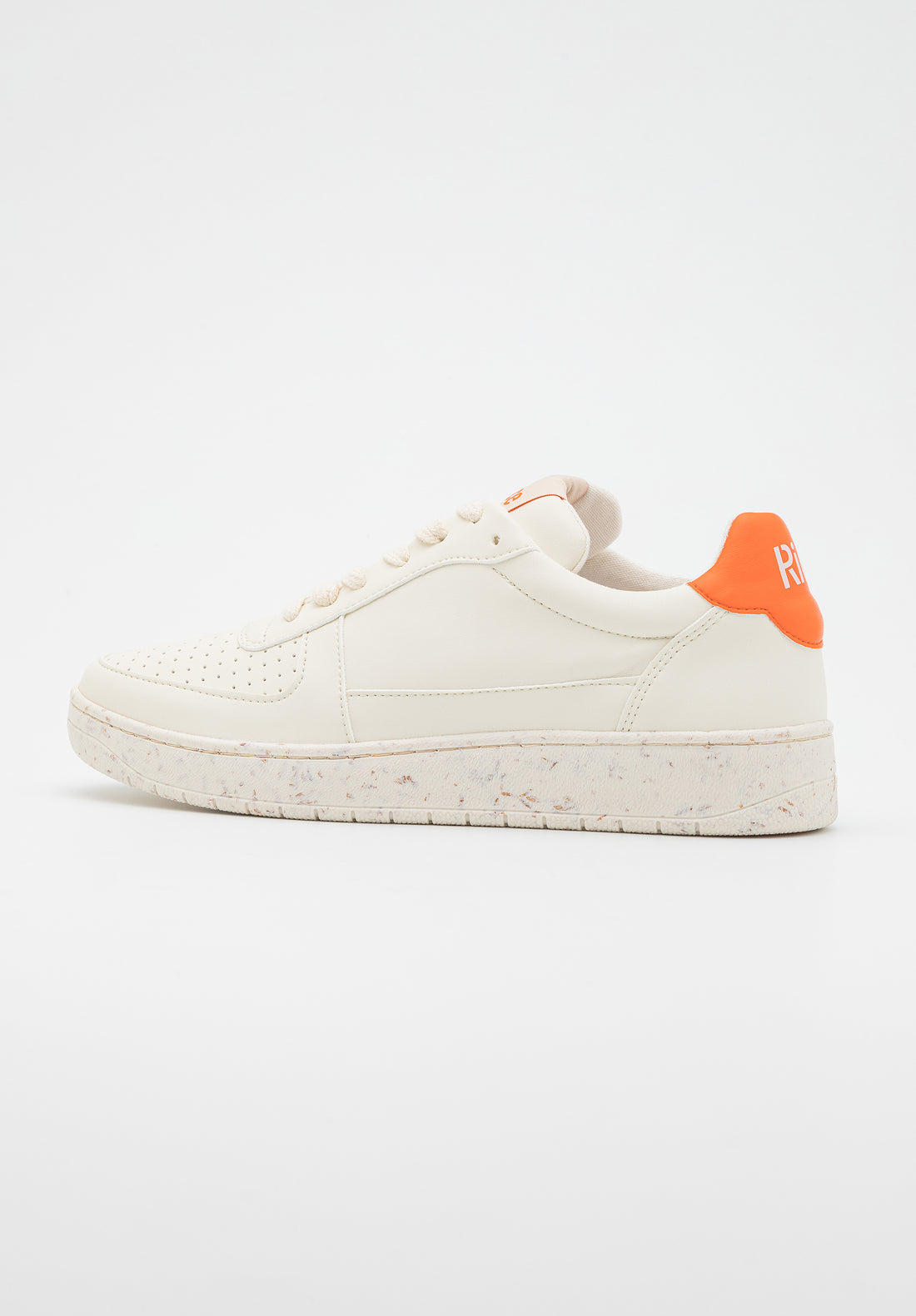 Sneaker OPEN21 ecru / orange | RICE