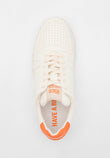 Sneaker OPEN21 ecru / orange | RICE