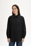 Shirt NAITEE charcoal black | MELAWEAR