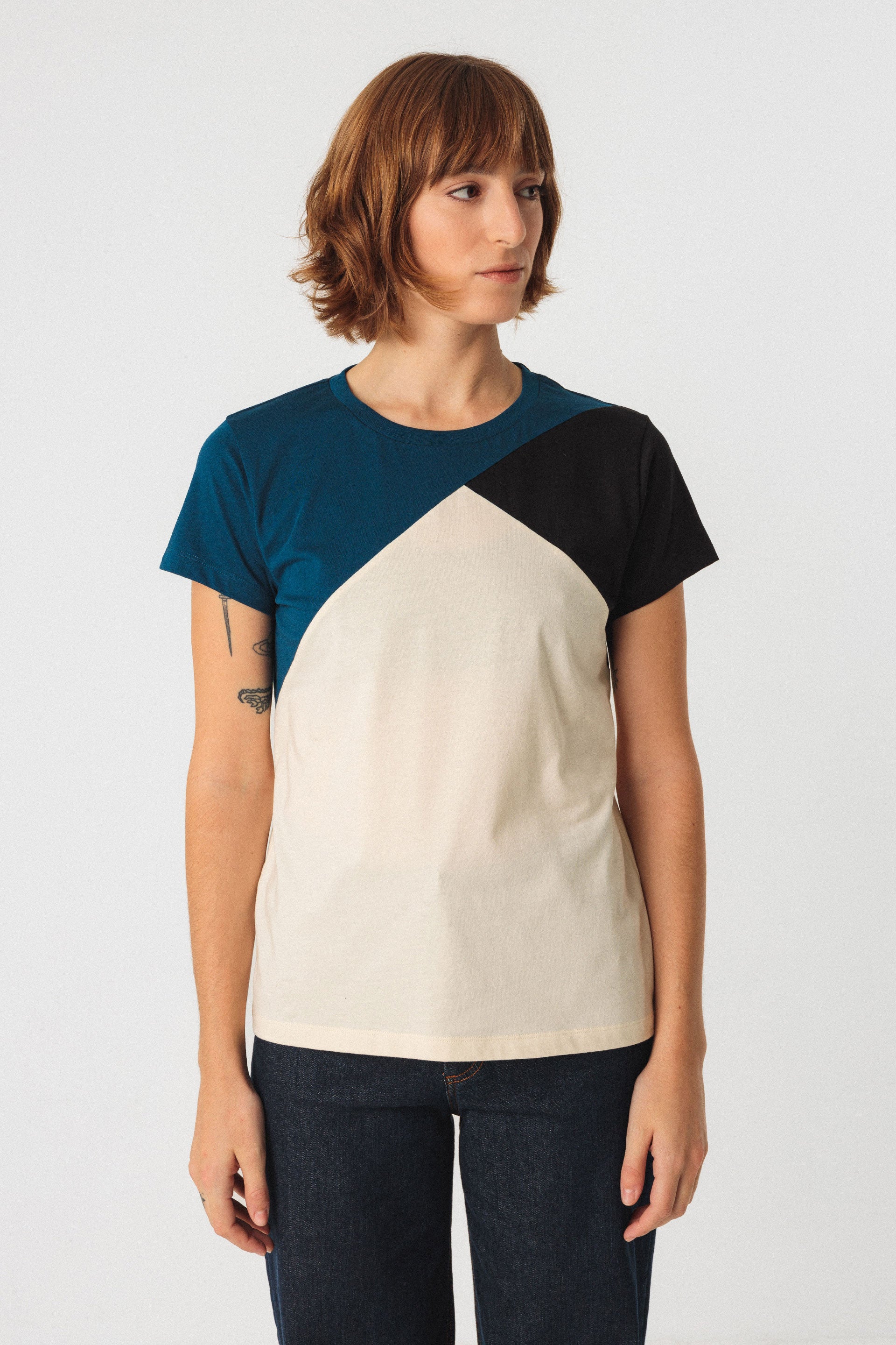 UKUA-GOTS T-SHIRT cream | SKFK