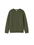 Pullover GOLDEN moss green | TWOTHIRDS