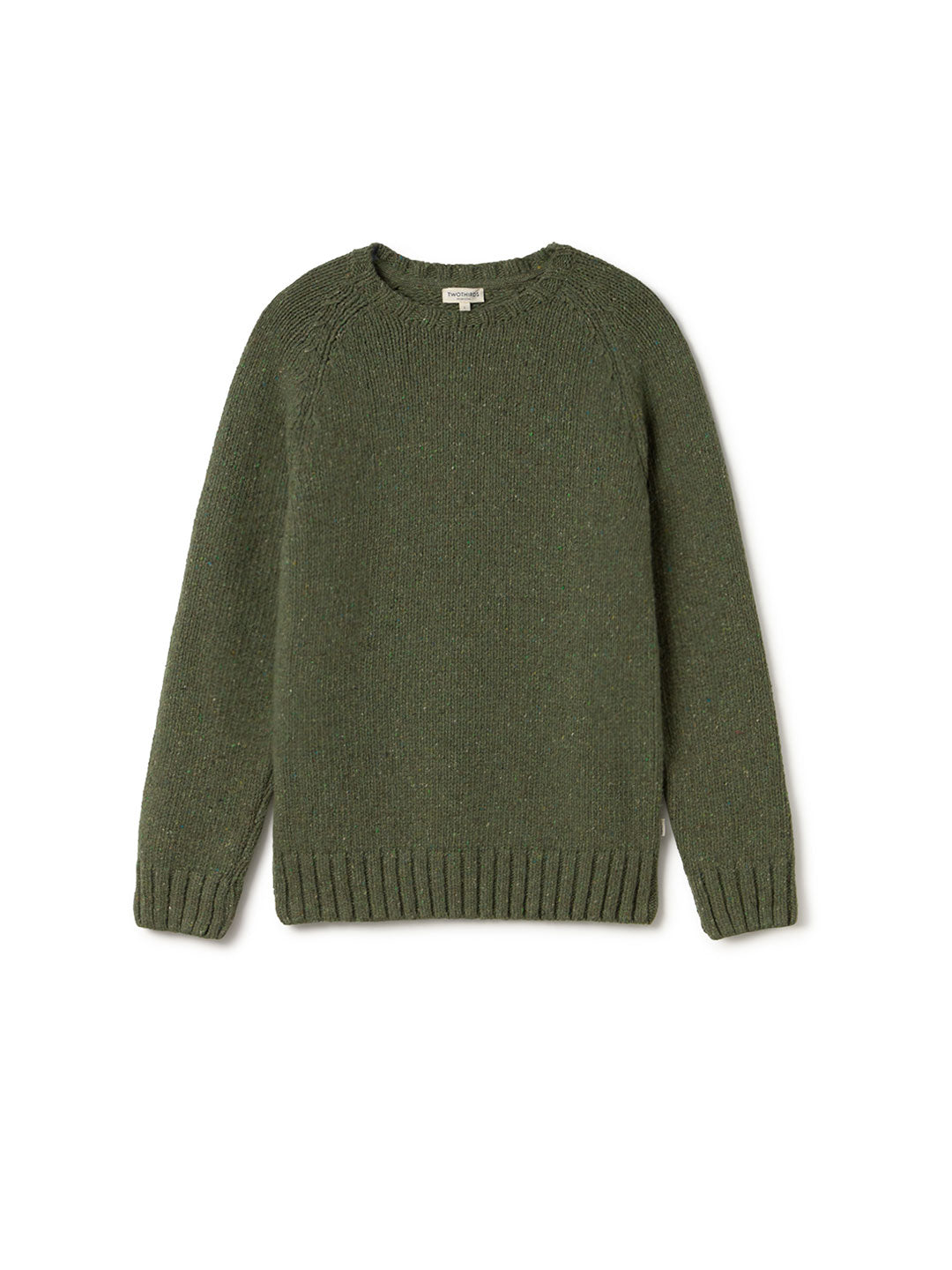 Pullover GOLDEN moss green | TWOTHIRDS
