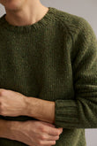 Pullover GOLDEN moss green | TWOTHIRDS