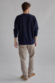 Sweatshirt MIDDELHAGEN navy | TWOTHIRDS