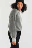 Pullover MURVAGH black-white  | TWOTHIRDS