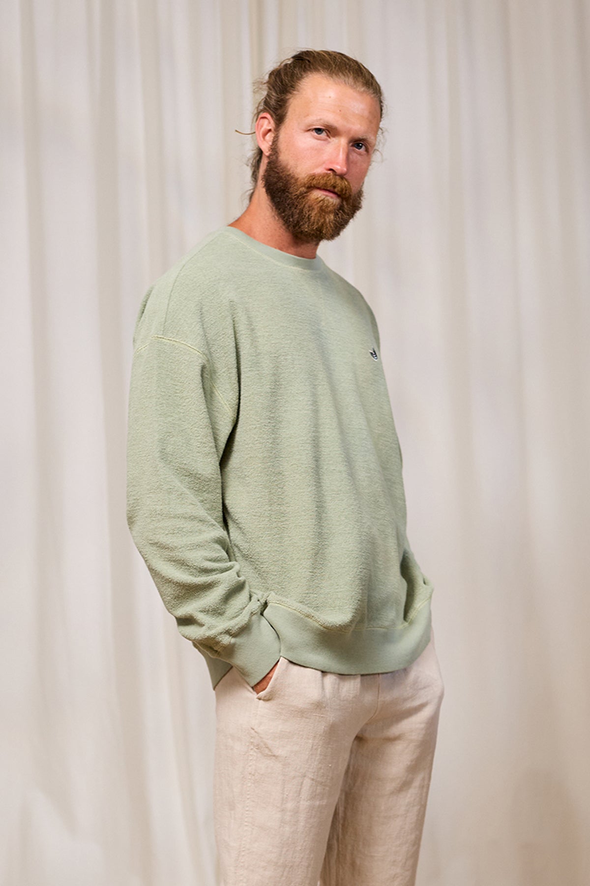 Sweater KILDA light green | TWOTHIRDS