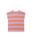 T-Shirt SANTANDRIA orange pink  | TWOTHIRDS