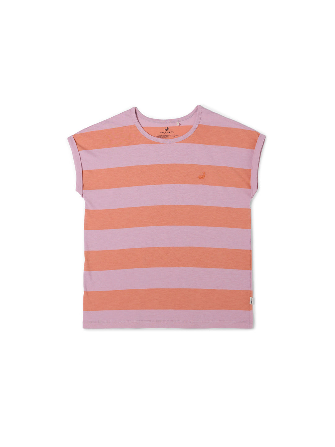 T-Shirt SANTANDRIA orange pink  | TWOTHIRDS