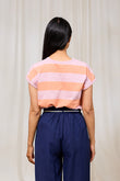 T-Shirt SANTANDRIA orange pink  | TWOTHIRDS