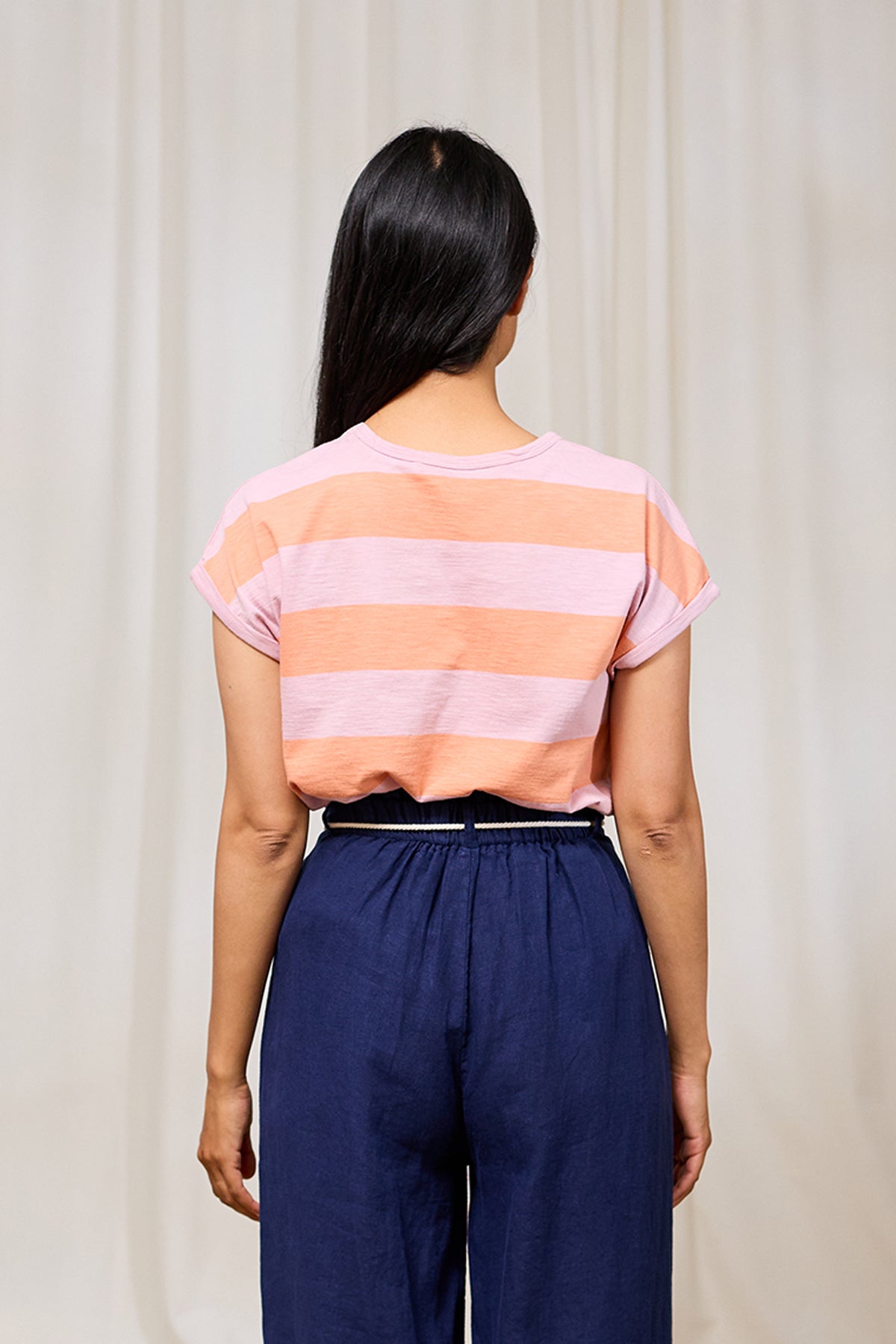 T-Shirt SANTANDRIA orange pink  | TWOTHIRDS