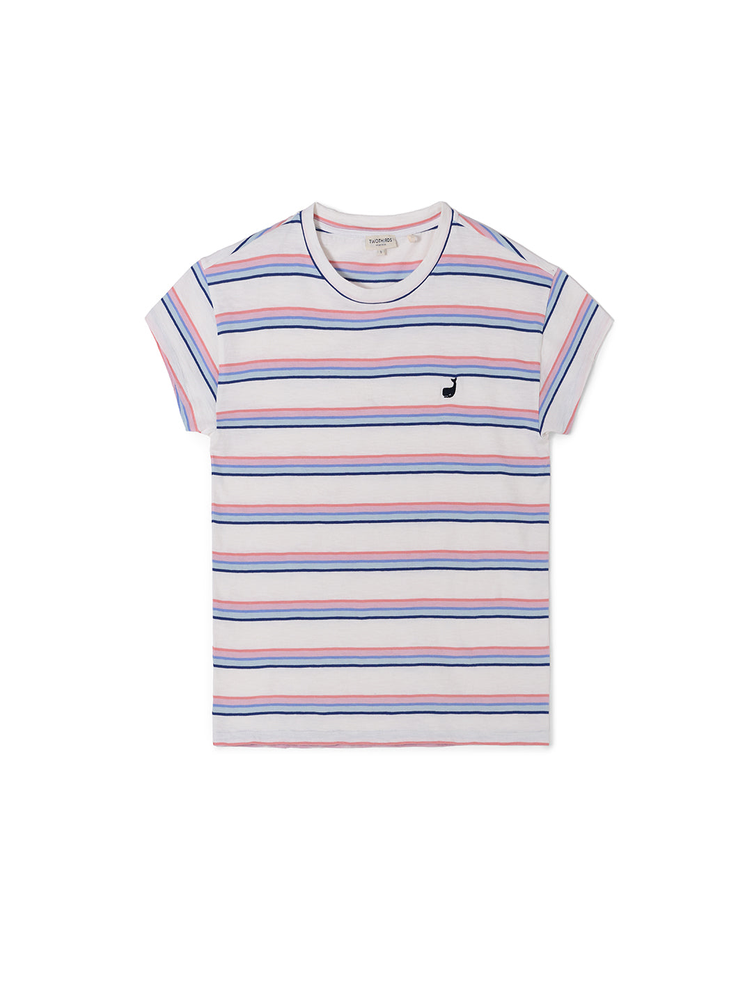 T-Shirt TARIDA multicolour stripes | TWOTHIRDS