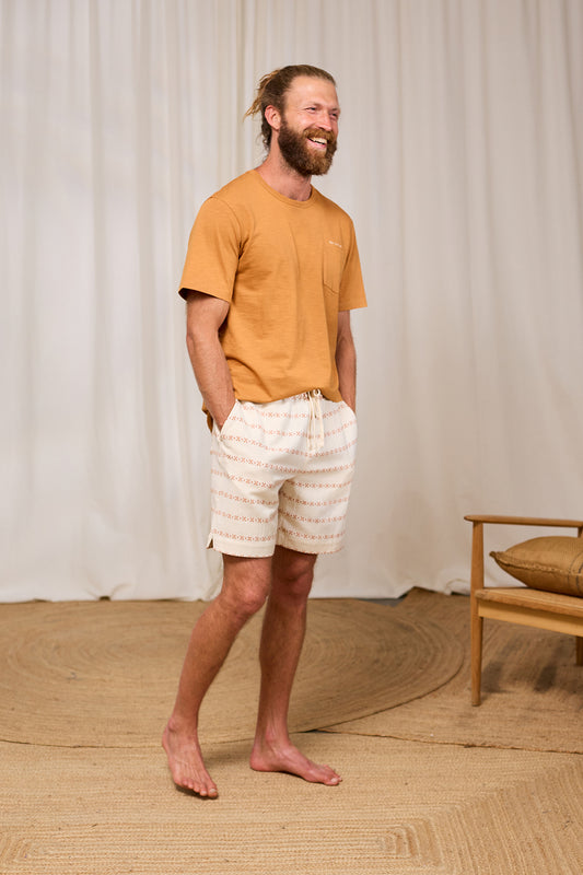 Shorts NEUBUKOW ECRU/ADOBE JACQUARD | TWOTHIRDS
