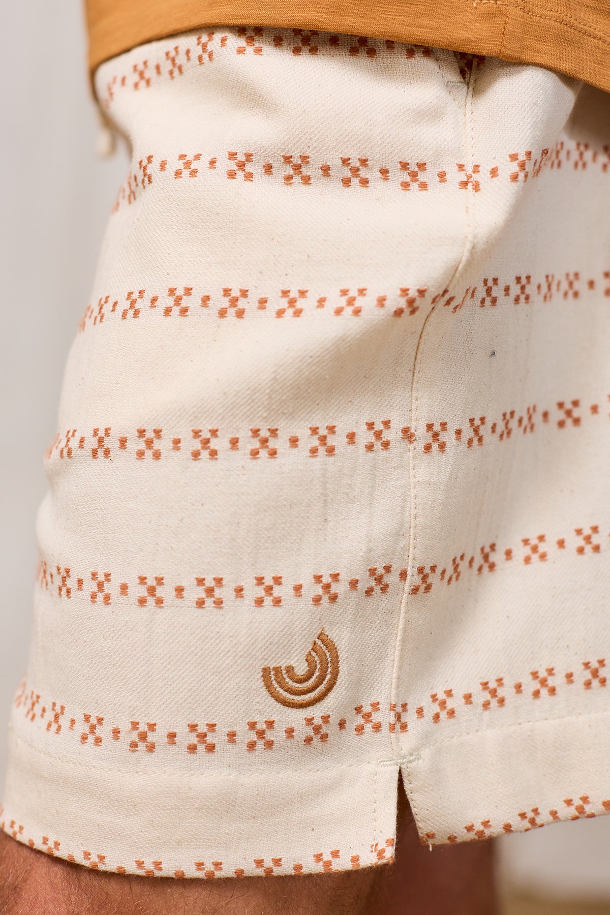 Shorts NEUBUKOW ECRU/ADOBE JACQUARD | TWOTHIRDS