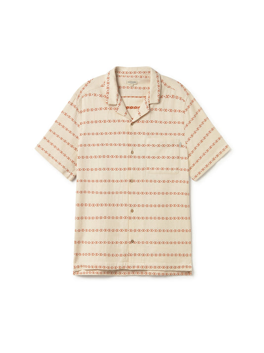 Hemd HERINGSDORF ECRU/ADOBE JACQUARD | TWOTHIRDS