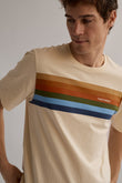 T-Shirt POPO vintage ecru | TWOTHIRDS