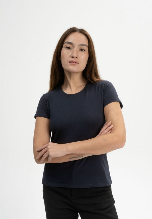 T-Shirt LANISHA navy | MELAWEAR