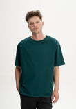 Oversized T-Shirt schwer BHAJAN deep sea | MELAWEAR