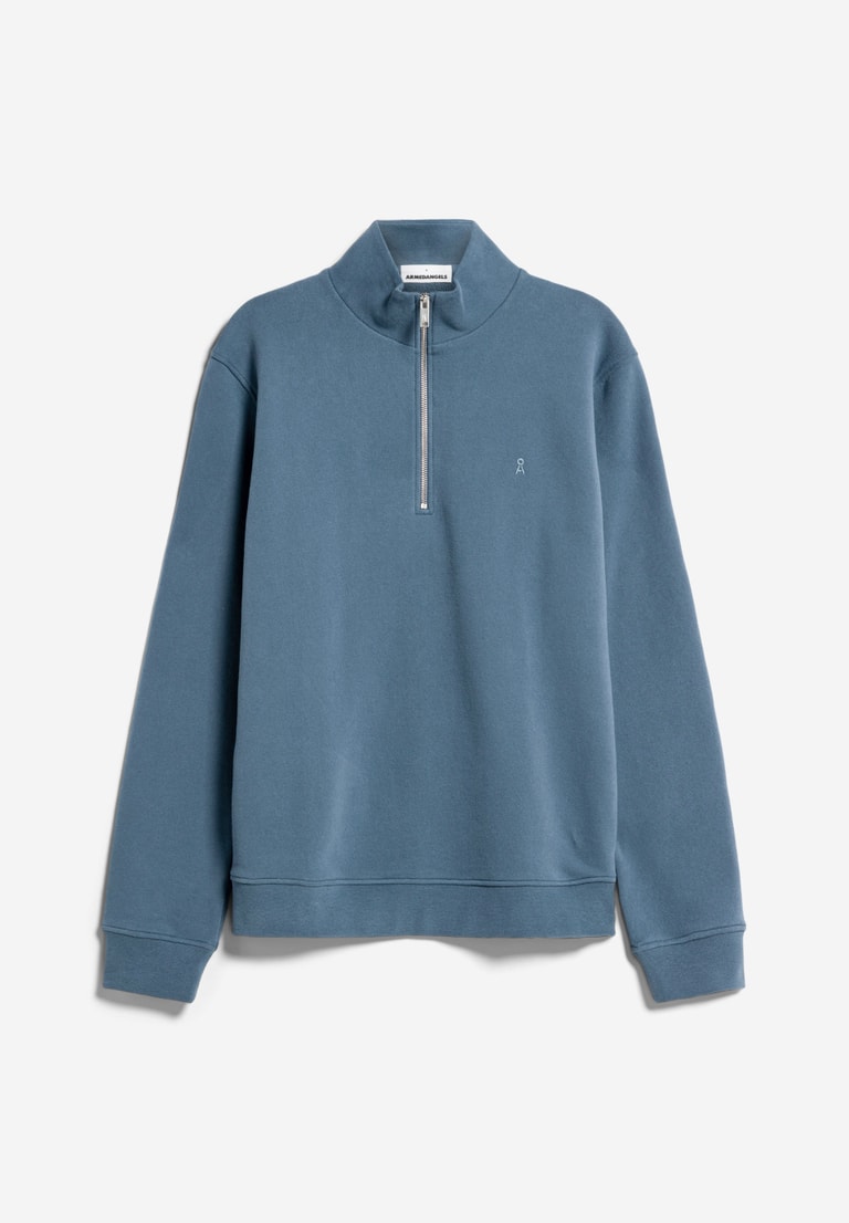 Sweater WAARLO COMFORT iron blue | ARMEDANGELS
