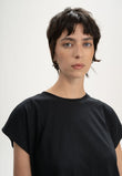 Cropped T-Shirt BHAMINI black | MELAWEAR
